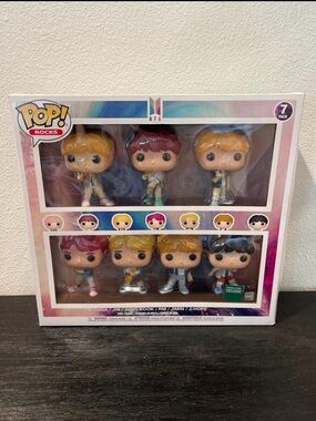 Funko BTS 7-Pack Pop! Vinyl Set - Multicolor Box